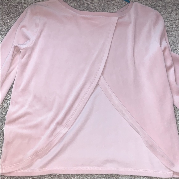 Victoria’s Secret Pink Velvet Long Sleeve - Picture 3 of 3